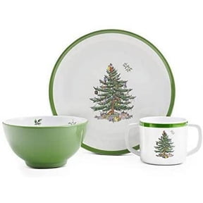 Spode Christmas Tree Melamine Children's 3 Piece Set