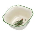 thumbnail image 1 of Spode Christmas Tree 5.5-Inch Square Porcelain Bowl - Serving Bowl for Candies, Nuts, Desserts, and Small Floral Arrangements - Festive Holiday Tableware, Dishwasher and Microwave Safe, 1 of 3
