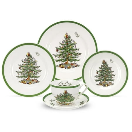 Spode Christmas Tree 5-Piece Place Setting