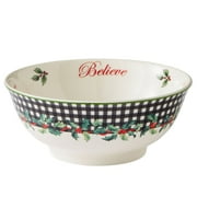 Spode Christmas Tree 6 Porcelain Bowl, 2024 Annual Collector Bowl - Holiday Dinnerware & Decorative Bowl, Holiday Winter Serving for All Parties & Occasions - For Snacks, Soup, Salads