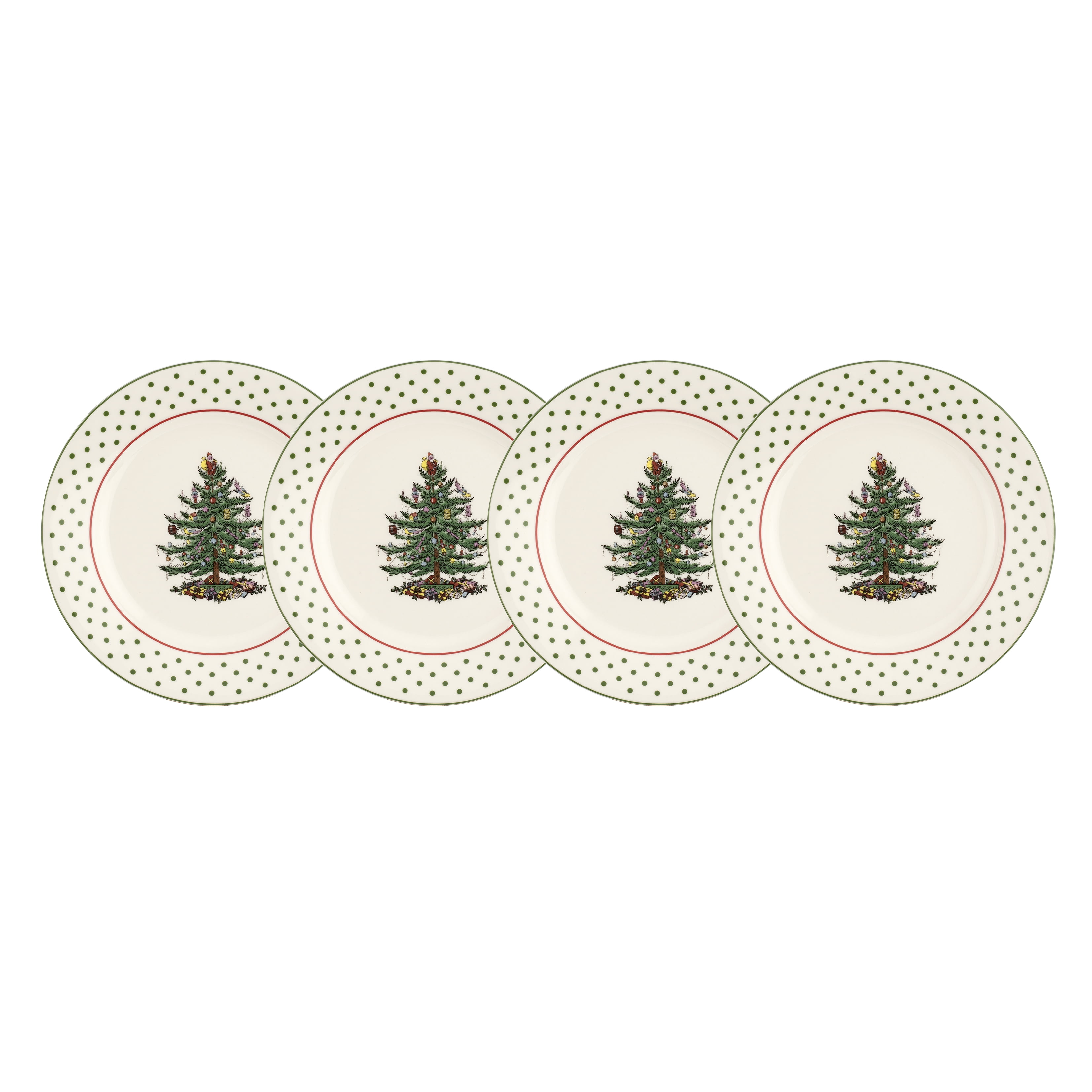 Christmas appetizers cheap plates