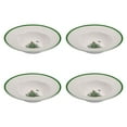 thumbnail image 1 of Spode Christmas Tree Collection Pasta Bowl - Set of 4, Rimmed Plate for Serving Salad, Spaghetti, and Soup, 10-Inch, Made of Porcelain, Dishwasher, Microwave, and Freezer Safe, 1 of 7