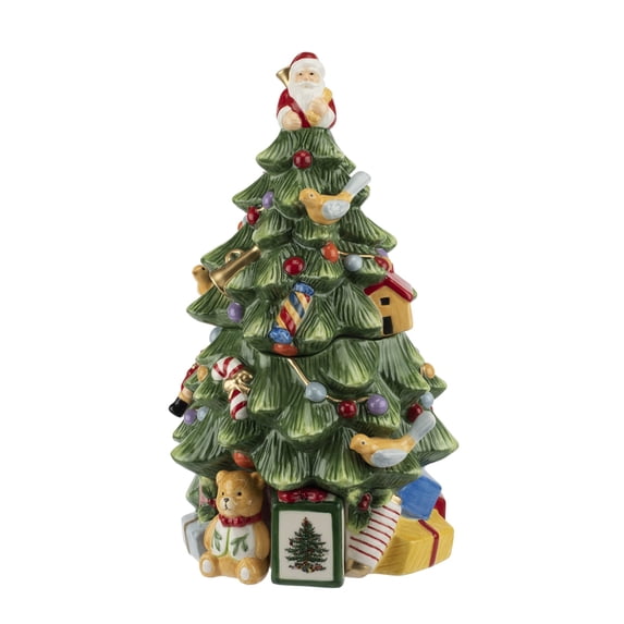Spode Christmas Tree 250th Anniversary Edition Figural Cookie Jar