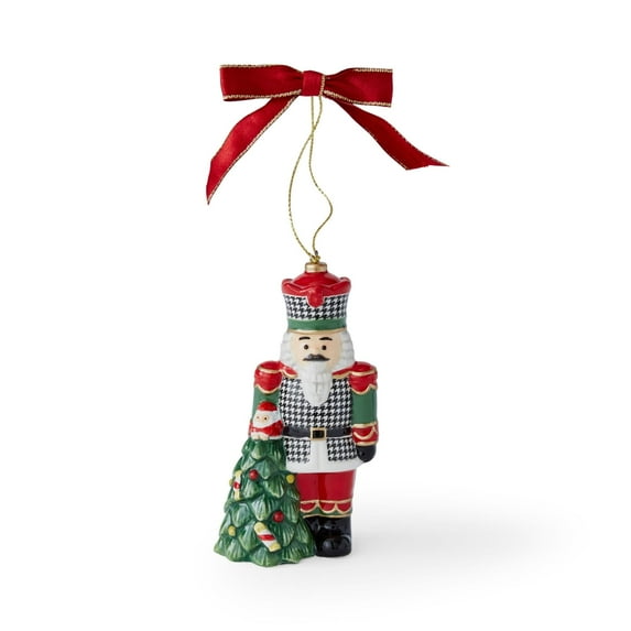 Christmas Tree - Ornaments Houndstooth Nutcracker Ornament