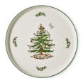 thumbnail image 1 of Spode Christmas Tree Lazy Susan - Non Skid 360 Degree Rotation, Holiday Space Saver for Kitchen, Cabinet, Pantry, Rotating Spice Rack Organization for Easy Access, Festive Entertaining, 1 of 7