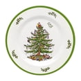thumbnail image 1 of Spode Christmas Tree Melamine Salad Plate, Set of 4 NEW FREE SHIPPING, 1 of 7