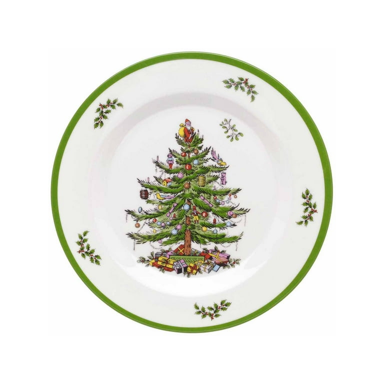 Spode Christmas Tree 4-Pc. Salad Dessert Plates Set - MULTI ONE