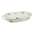thumbnail image 1 of Spode Christmas Tree Oval Breadbasket, 12 Inch Handled Bowl for Fruit, Bread, Cookies - Porcelain Gift, Holiday Serveware & Oven to Table Lasagna Dish, Dishwasher Safe Tableware, 1 of 7