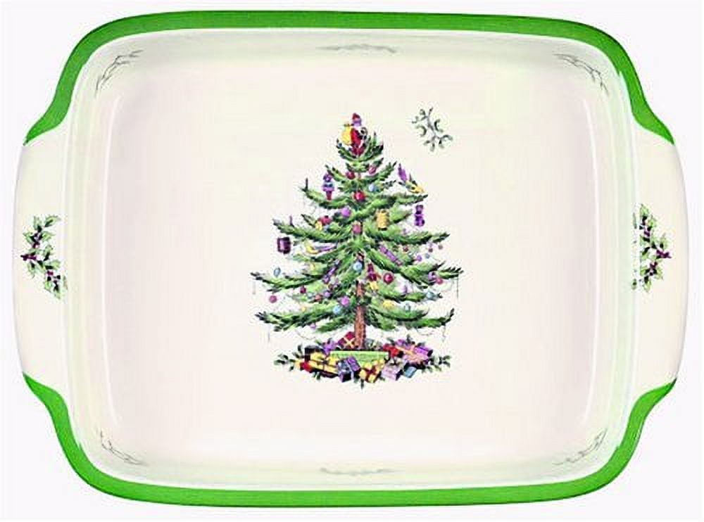 Spode Christmas Tree Rectangular Baking Dish 30cm 