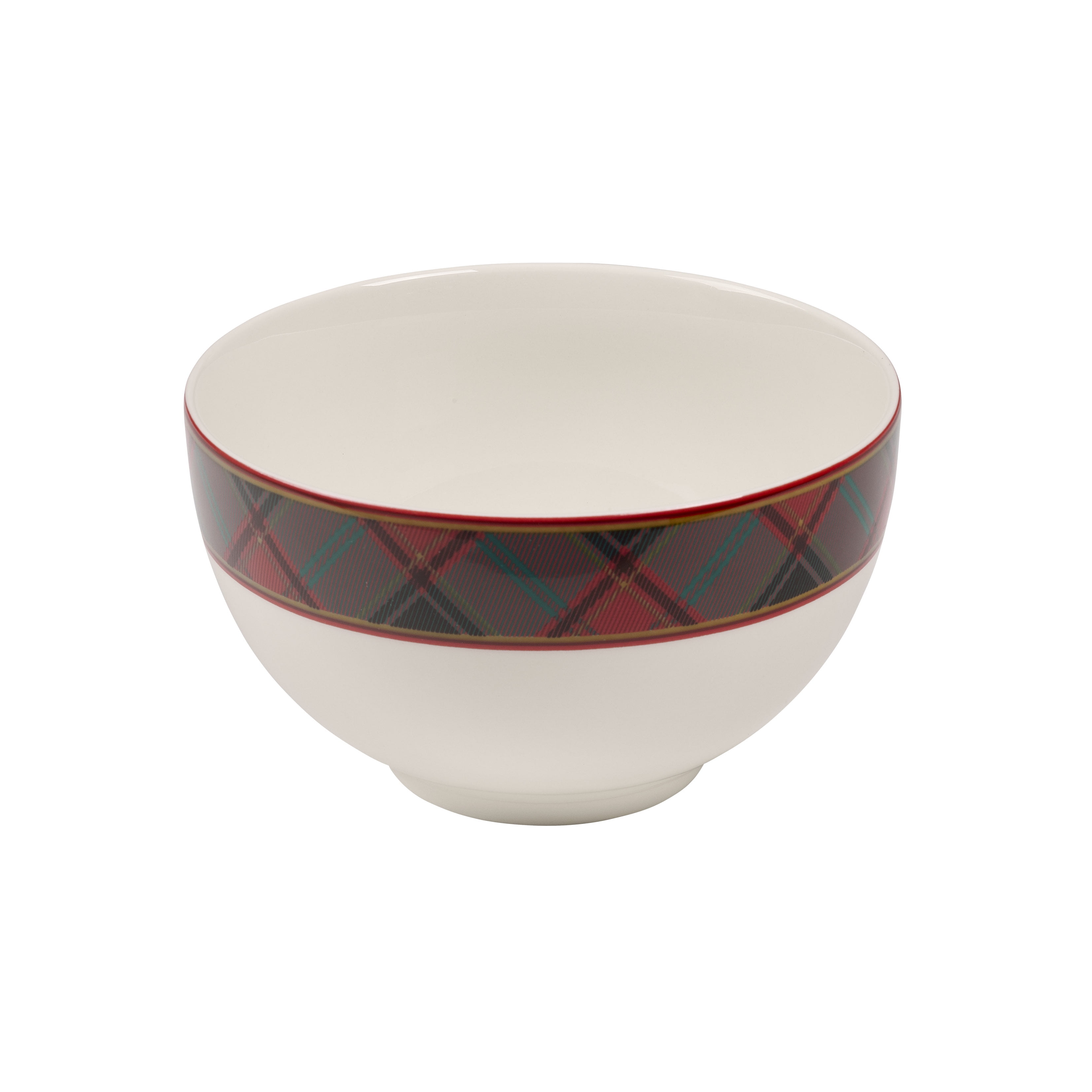 Spode Rice Bowls Spode Christmas Tree Tartan Rice Bowl - Soup Bowls for the Holidays ...
