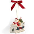 thumbnail image 1 of Spode Christmas Tree Tartan Santa in Sleigh Ornament - Christmas Tree Decorations with Tartan Plaid, Festive Holiday Ornaments for Christmas Trees, Mantels, Home Displays - Collectible Holiday Decor, 1 of 7