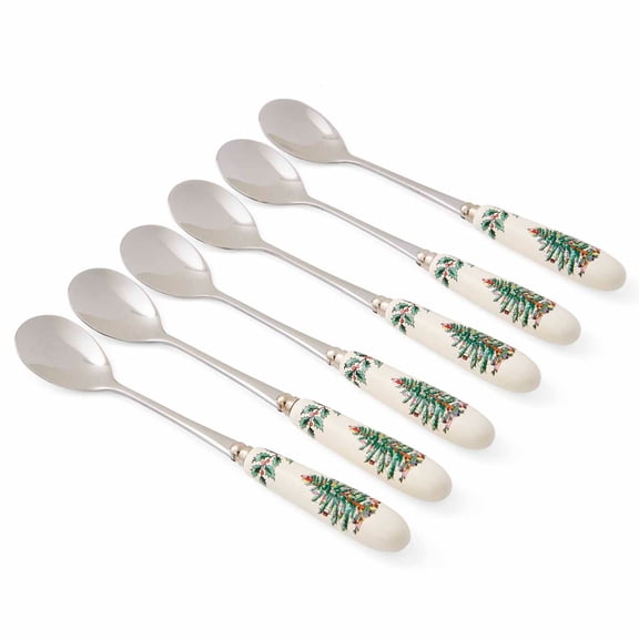 Spode Christmas Tree Teaspoon (Set of Six)