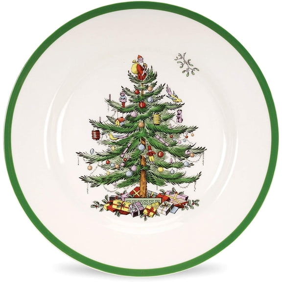 Spode Earthenware Christmas Tree 10.5 Inch Dinner Plate