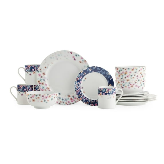 Spode Home Mid Summer 16-Pc Dinnerware Set Service For 4 White