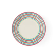 Spode Kit Kemp Salad Plate | 9.3  Calypso Stripe Platter | Made from Porcelain | Dishwasher and Microwave Safe | Vibrant Dinnerware Ideal for Summer