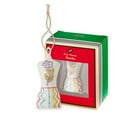 thumbnail image 1 of Spode Kit Kemp Rik Rak Mannequin Christmas Bauble, Handcrafted Porcelain Festive Keepsake, Personalized Holiday Ornament & Luxury Holiday Decoration & Tree Decoration & Seasonal Home Gift, 1 of 7