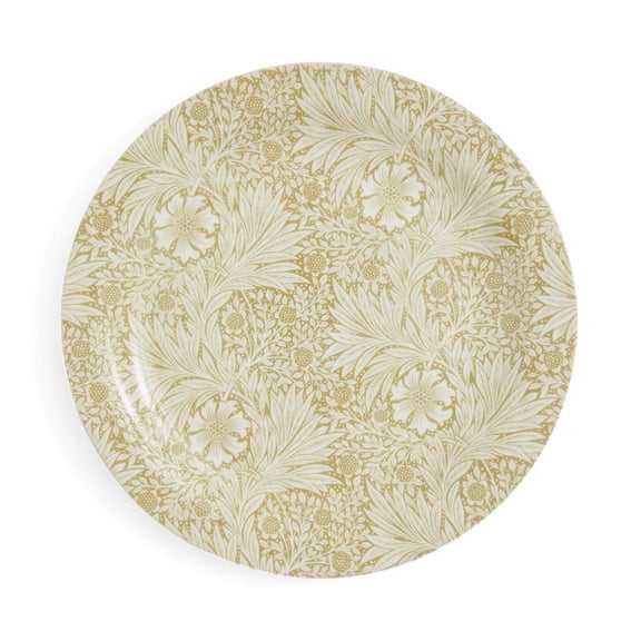 Spode Morris & Co Marigold Platter - Earthenware Serving Platter, Floral Botanical Design for Dining, Entertaining & Home Tableware, Decorative Serving Piece for Family Meals & Hosting