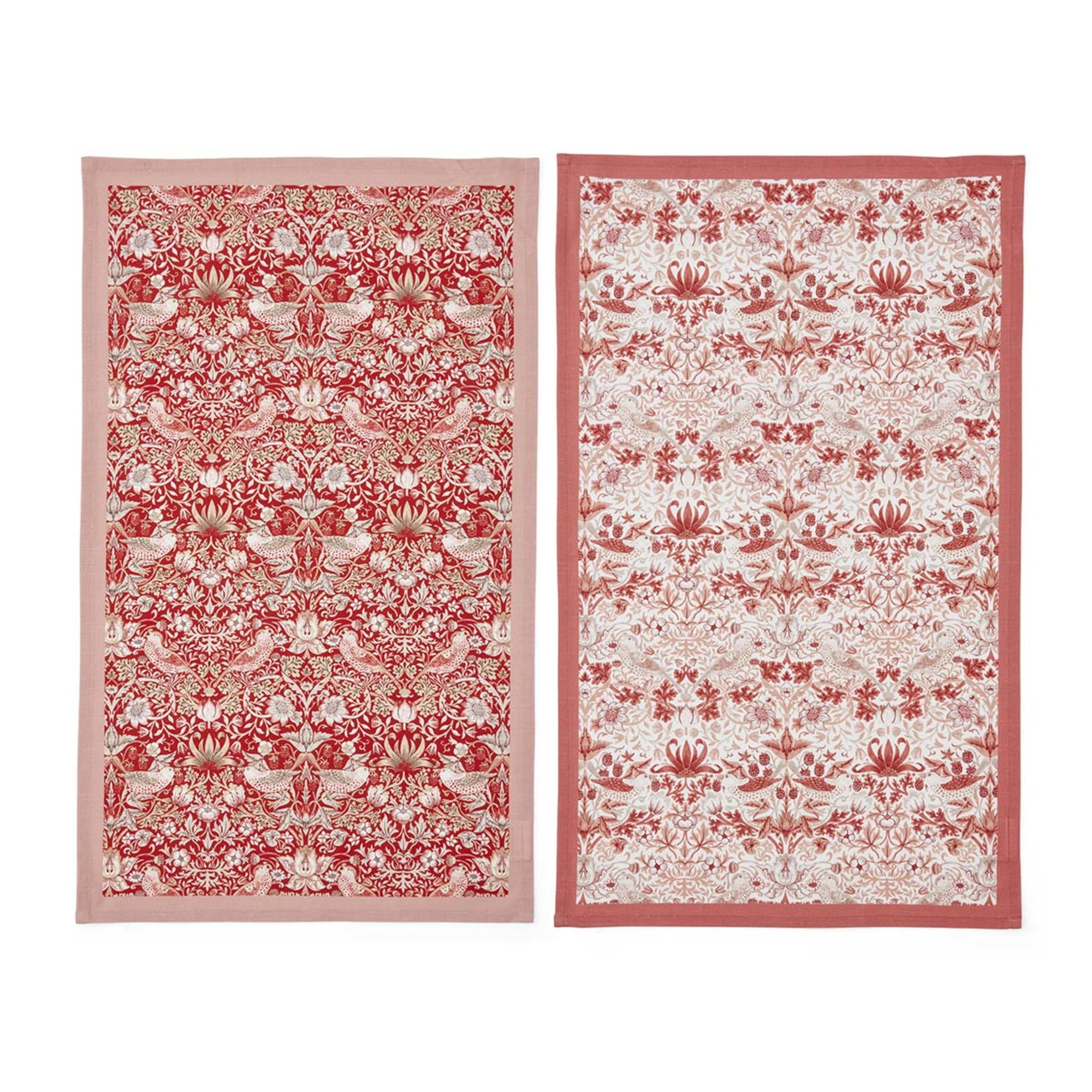 Morris & Co. x Spode Strawberry Thief Tea Towel