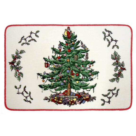 Spode Tree Red Rug