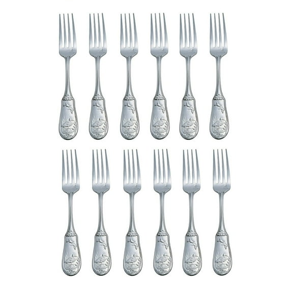 Spode Woodland 18/10 Stainless Steel Dinner Fork (Set of Twelve)