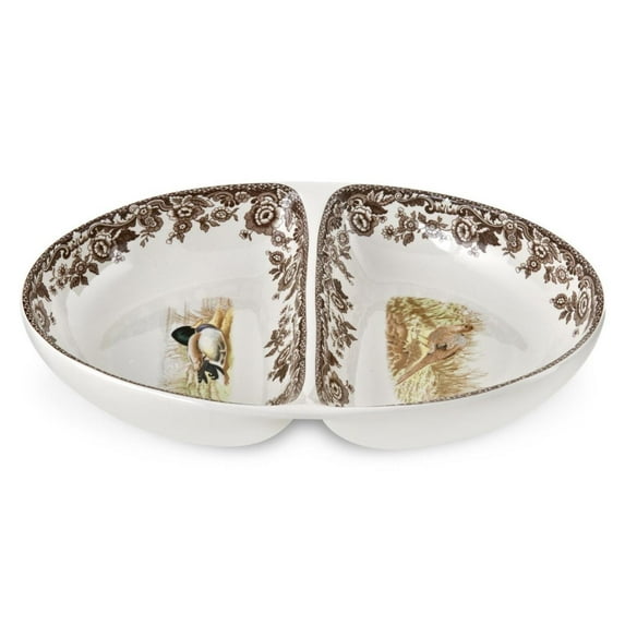 Spode - Woodland - Divided Oval Vegetable Mallard/Pheasant