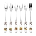 thumbnail image 1 of Spode Woodland S/6 Pastry Forks (Assorted Motifs), 1 of 6