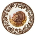 thumbnail image 1 of Spode  Woodland Salad Plate  Assorted Animals 8 Inch - Turkey, 1 of 7
