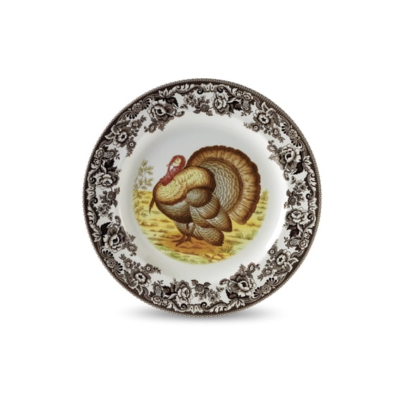 Spode Woodland Turkey Round Platter