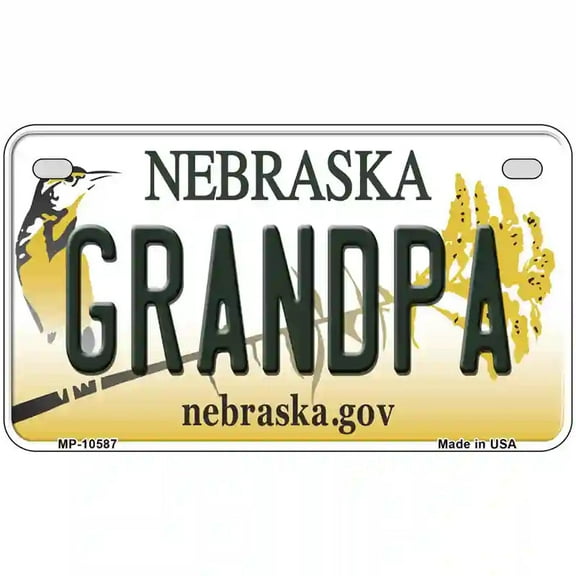 Spoiled California Novelty Metal License Plate 7" x 4" Motorcycle (MP)
