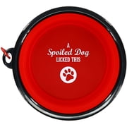 Spoiled Dog - 7 Collapsible Silicone Pet Bowl