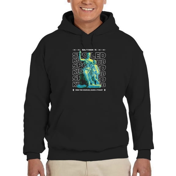 Spoiled Kids Club Hoodie Men -Smartprints Designs, Male Medium
