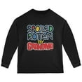 thumbnail image 1 of Spoiled Rotten By Grandma Toddler Long Sleeve T Shirt Black Toddler Size 5/6, 1 of 1