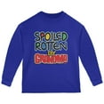 thumbnail image 1 of Spoiled Rotten By Grandma Toddler Long Sleeve T Shirt Royal Toddler Size 5/6, 1 of 1
