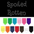 thumbnail image 1 of Pet and Dog Bandana Rhinestone, "Spoiled Rotten", 1 of 10