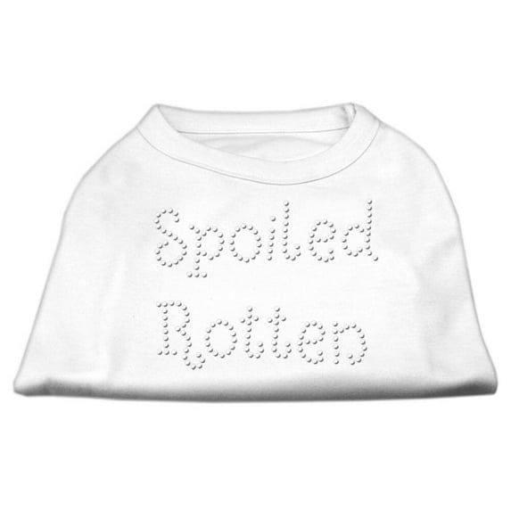 Pet Dog Cat Shirt Rhinestone, "Spoiled Rotten"