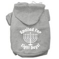 thumbnail image 1 of Spoiled for 8 Days Screenprint Dog Pet Hoodies, Grey - 3XL 20, 1 of 1