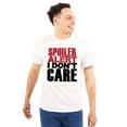 thumbnail image 1 of Spoiler Alert Rude Sarcastic Humor Men's Graphic T Shirt Tees Brisco Brands S, 1 of 4