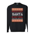 thumbnail image 1 of Spoiler Alert Santa Is Not Real Christmas Holidays Funny DT Crewneck Sweatshirt, 1 of 2