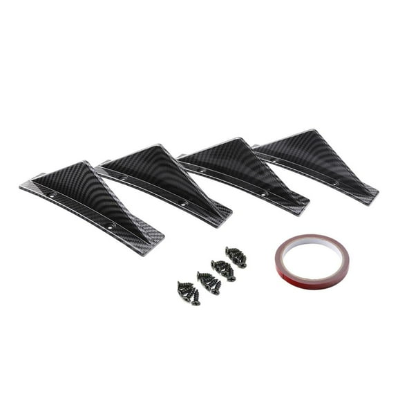 Spoiler Lip ,Universal , Patterns ,Splitter , Canard Diffuser. ,for 300 Rear Bumper Car Modified - Carbon Fiber