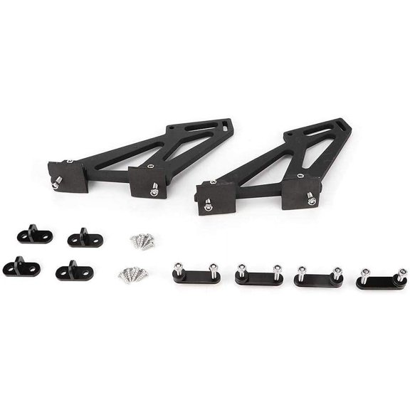 Spoiler Mount Brackets, Universal Car CNC Aluminum Alloy Rear Wing Trunk Racing Tail Spoiler Legs Mount Brackets
