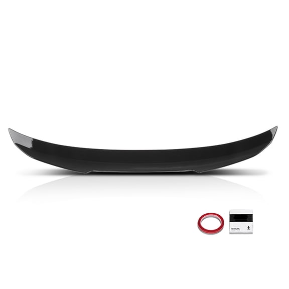 Spoiler Wing Fit For 2004-2010 BMW 5-Series E60 Sedan PSM Style Gloss Trunk Black