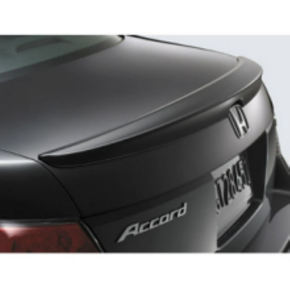 Spoiler and Wing King Brand 08-12 Accord 4DR Lip Spoiler in R525P, Tango Red Pearl Finish