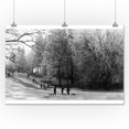 thumbnail image 1 of Spokane, Washington - A Winter View of Manito Park (24x36 Giclee Gallery Print, Wall Decor Travel Poster), 1 of 3