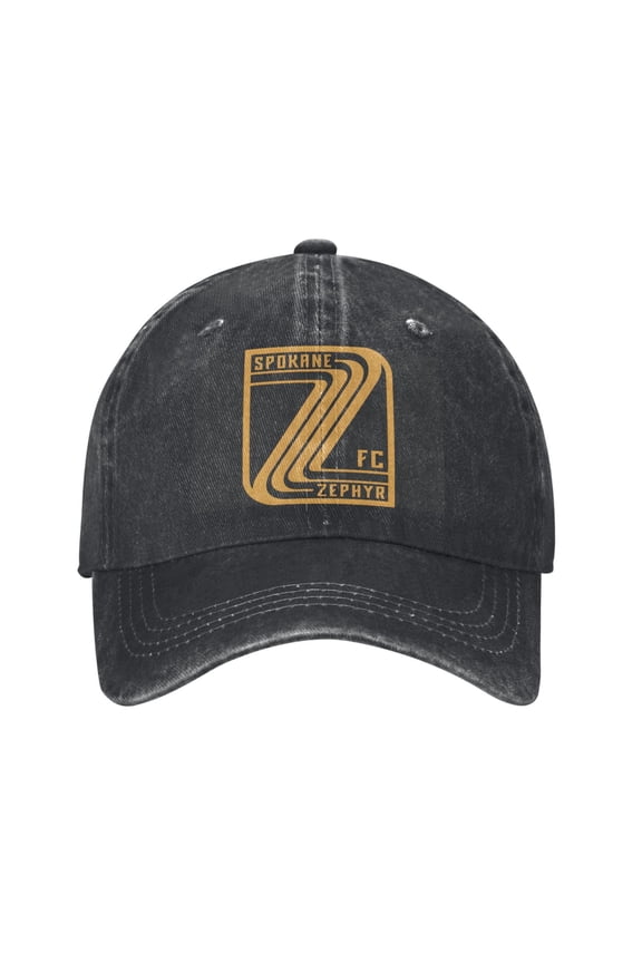 Spokane Zephyr Fc Hat Washed Cotton Baseball Cap For Outdoor, Travel & Daily Use