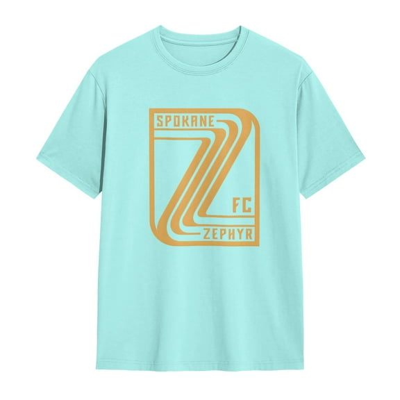 Spokane Zephyr Fc T-Shirt Casual Tee Shirts For Men Women