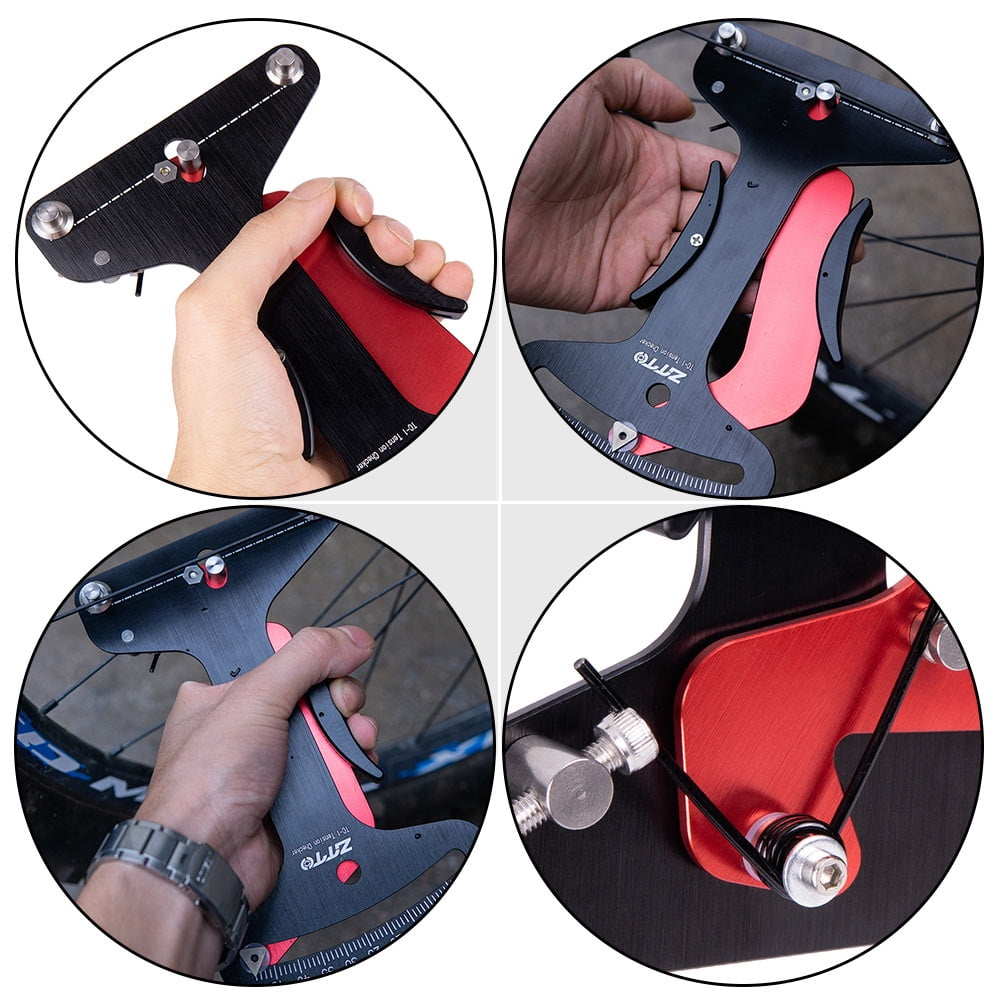 Spoke Bike Tension Wheel Meter Tool Cycling Mtb Measure Tensiometer
