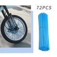 thumbnail image 1 of Spoke Sleeve Decoration Set, Plastic Wheel Accents, Tool-free Llation, Weather-resistant Design, Motorcycle Bicycle Customization Kit, Topliu, 1 of 6