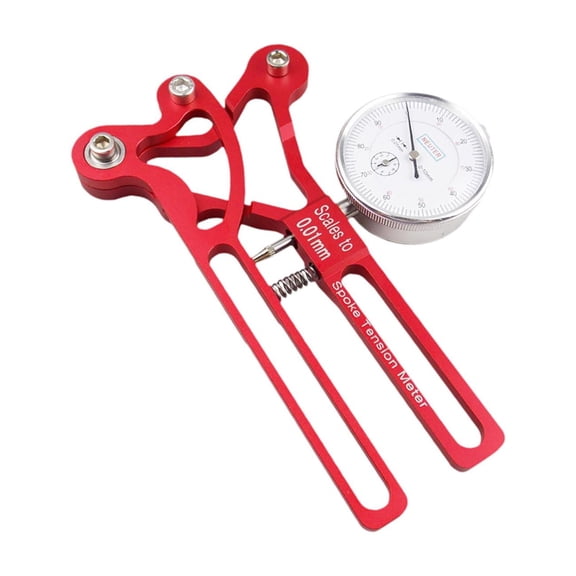 Spoke Tension Meter Bike Truing Tool Wheel Maintenance Aluminum Alloy Lightweight for Professional Mechanics