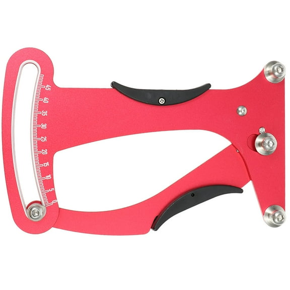 Portable Spoke Tension Meter Tensiometer for Bike Wheel Rim Tuning, Red Aluminum Alloy Tool