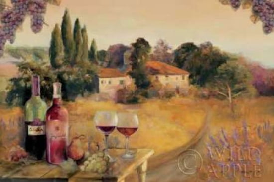Spoleto Afternoon Canvas Art - Marilyn Hageman (12 x 18)